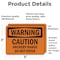Signmission Caution Archery Range Do Not Enter OSHA Warning Sign, Vinyl Decal, 5in W x 3.5in L, 2PK OS-2PACK-WS-D-35-L-11999 - alternate 4